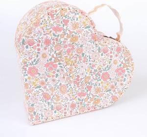 Dětský kufřík Heart Meri Meri x Liberty větší