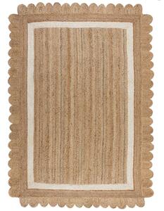 Flair Rugs koberce Kusový koberec Grace Jute Natural/White ROZMĚR: 120x170