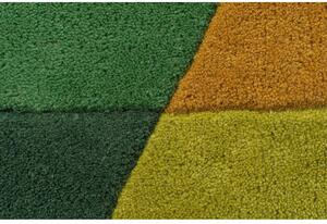 Flair Rugs koberce Ručně všívaný kusový koberec Illusion Prism Green/Multi kruh - 160x160 (průměr) kruh cm