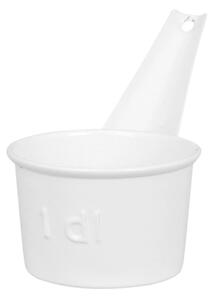 Kovová odměrka White 100 ml