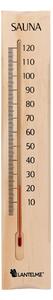 Dřevěný teploměr do sauny, 38 cm, teplota do 120 °C, analogový měřič teploty v sauně, teploměr do sauny z borového dřeva, příslušenství pro wellness a relaxaci
