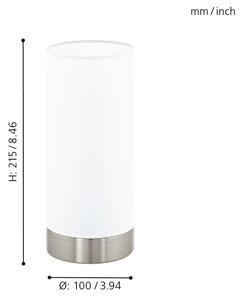 Eglo 95775 - Stolní lampa DAMASCO 1 1xE27/60W/230V
