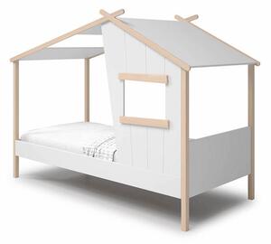 Dětská postel balu 90 x 190 cm bílá
