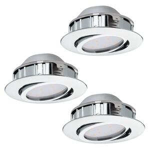 Eglo 95858- SADA 3x LED Stmívatelné podhledové svítidlo PINEDA LED/5,5W/230V
