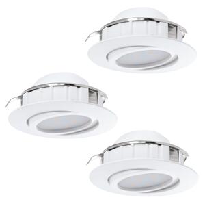Eglo 95851 - SADA 3x LED podhledové svítidlo PINEDA LED/4,9W/230V