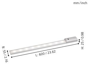 Eglo 96081 - LED podlinkové senzorové svítidlo TEYA LED/8,1W/230V