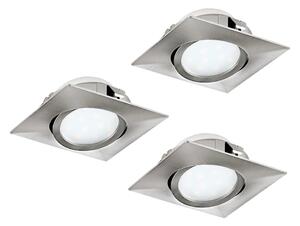 Eglo 95846- SADA 3x LED podhledové svítidlo PINEDA 1xLED/4,9W/230V