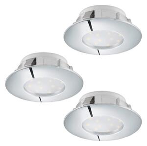 Eglo 95822 - SADA 3x LED podhledové svítidlo PINEDA LED/4,9W/230V
