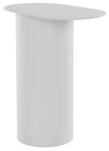 Jotex Bílý kovový odkládací stolek WEMMEL 51 x 30,5 cm