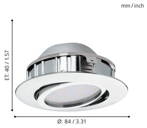 Eglo 95855- LED podhledové svítidlo PINEDA LED/5,5W/230V