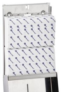 Merida ASP106 - Zásobník na jednotlivé ručníky NEREZ SLIM MAXI lesk