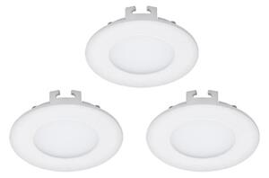 Eglo 94732 - SADA 3x LED Podhledové svítidlo FUEVA 1 1xLED/2,7W/230V