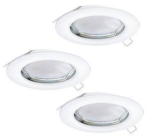 Eglo 94235 - SADA 3x LED Podhledové svítidlo PENETO 3xGU10-LED/3W/230V