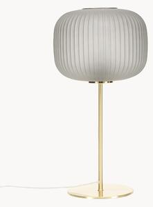 Velká stolní lampa se skleněným stínidlem Sober