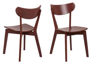 ACTONA Jídelní židle Roxby oranžová / set 2 ks 79,5 × 45 × 55 cm