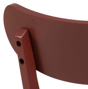 Hnědá Jídelní židle Roxby oranžová 79,5 × 45 × 55 cm ACTONA