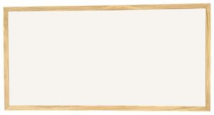 VYLEN Pěnová nástěnka s dřevěným rámem 100 x 50 cm Dekor dřeva: Buk