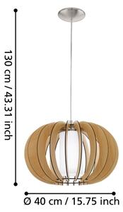 Eglo 95598 - Lustr STELLATO 1 1xE27/60W/230V