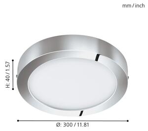 Eglo 96058 - LED koupelnové svítidlo FUEVA 1 LED/22W/230V IP44