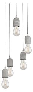 Eglo 95524 - Lustr SILVARES 5xE27/60W/230V