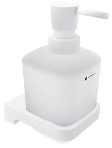Nimco MAYA BÍLÁ Dávkovač tekutého mýdla, pumpička mosaz (MAB 29031C-T-05)
