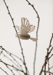 Dekorativní ptáčci Paper Bird Sand - set 2 ks COOEE Design