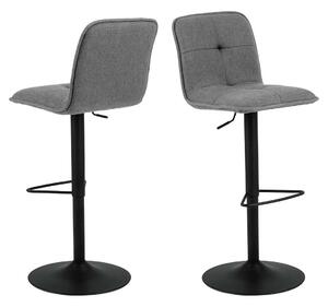 ACTONA Barová židle Hellen šedá 113 × 45 × 54 cm