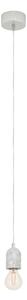Eglo 95522 - Lustr SILVARES 1xE27/60W/230V