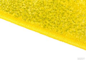 Sintelon doo Kusový koberec PLAY 16/YMY, Žlutá, Vícebarevné