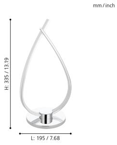 Eglo 31997 - LED stolní lampa RONCADE LED/14W/230V