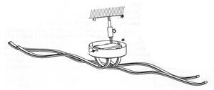 Eglo 31996 - LED stropní svítidlo RONCADE LED/40W/230V