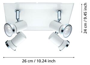 Eglo 95995 - LED koupelnové bodové svítidlo TAMARA 1 4xGU10-LED/3,3W/230V IP44