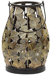 Dekorativní lucerna kovová zlatá SOMERSET