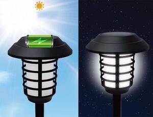 Verk 12292 LED solární zahradní RGB lampa s dálkovým ovládačem