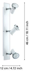 Eglo 95994 - LED koupelnové bodové svítidlo TAMARA 1 3xGU10-LED/3,3W/230V IP44