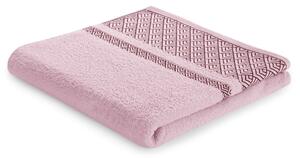 Sada bavlněných ručníků AmeliaHome Volie pudrově růžová/šedá