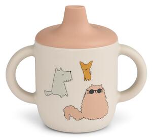 Silikonový hrneček Neil Cats and Dogs 150 ml