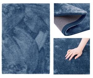 Kusový koberec AmeliaHome Morko modrý