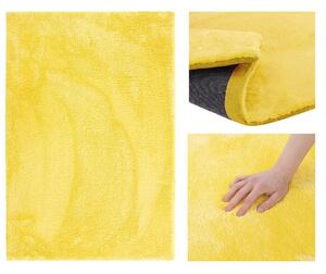 Kusový koberec AmeliaHome Morko žlutý