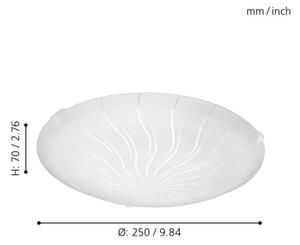 Eglo 96089 - LED stropní svítidlo MARGITTA 1 LED/11W/230V