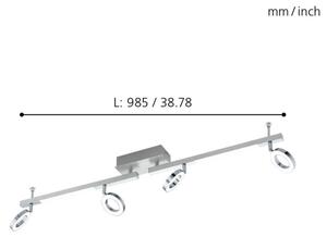 Eglo 96182 - Bodové svítidlo CARDILLIO 1 4xLED/3,2W + 2xLED/3,3/230V