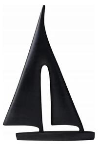 Stolní dekorace 28 cm pryskyřice/černá