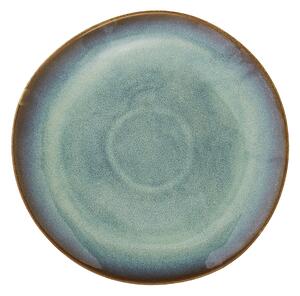Velký kameninový talíř Green Reactive Glaze Ø 27 cm
