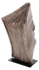 Stolní dekorace 35x16x25 cm pryskyřice/měděná