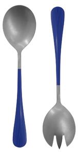 Salátový příbor Serv Blue