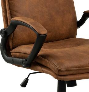 Kancelářská židle Brad hnědá 115 × 67 × 69,5 cm ACTONA