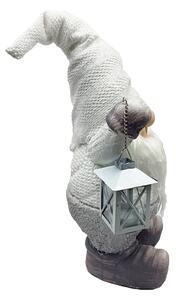 Skřítek s lucernou bílý 40 cm Prodex A00473_B