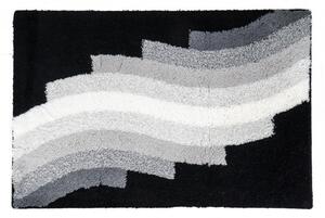 Ridder STREAK černá 60 x 90 cm, 7107310, koupelnová předložka
