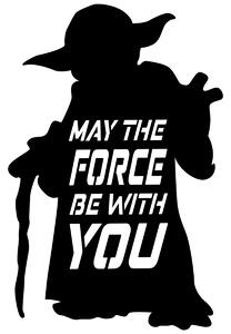 Wallity Nástěnná kovová dekorace BE WITH YOU černá