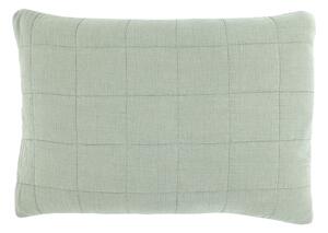 Prošívaný povlak na polštář Aix Vintage Verte 60 × 40 cm